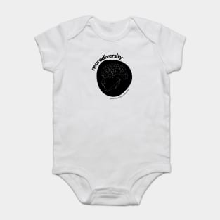 neurodiversity: great minds think differently! Baby Bodysuit